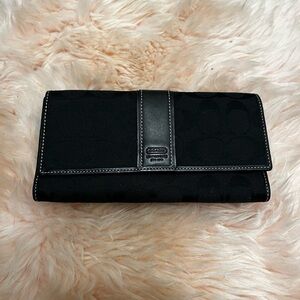 Coach Black Wallet